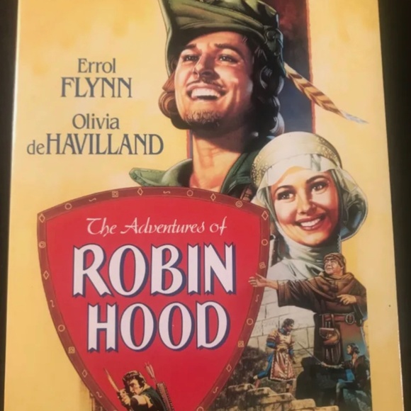 The Adventures of Robin Hood DVD 1938 Olivia de Havilland, Errol Flynn VGC - Picture 1 of 6